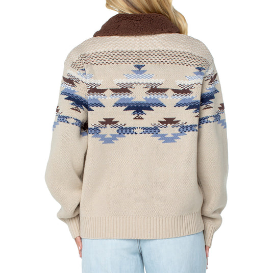 Roxy Women's Wildwood Zip-Up Sweater 2