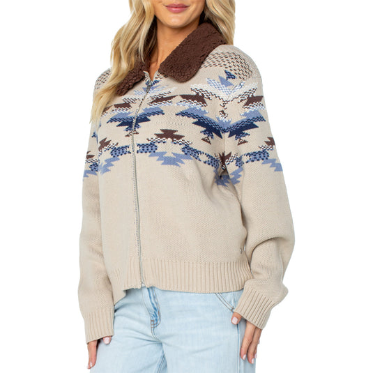 Roxy Women's Wildwood Zip-Up Sweater 3