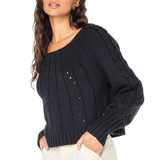 Roxy Women's Day Dream Boat Neck Sweater 2