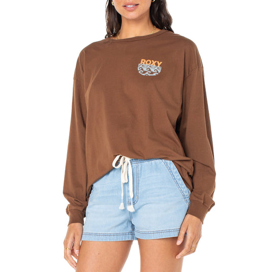 Roxy Women's Chasing Sunsets Olst Long Sleeve T-Shirt 1