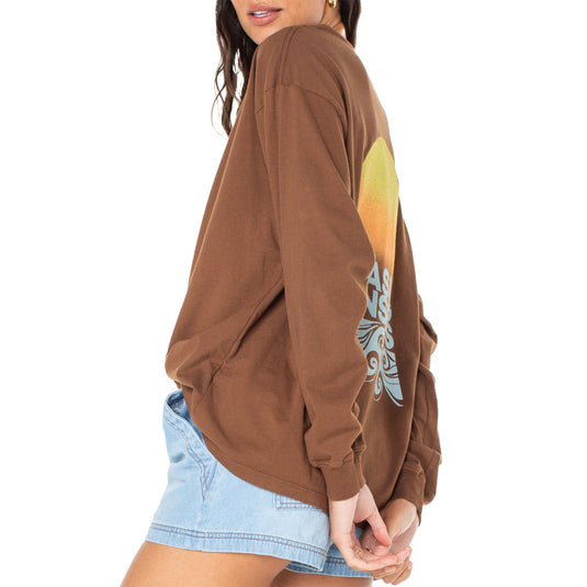 Roxy Women's Chasing Sunsets Olst Long Sleeve T-Shirt 3