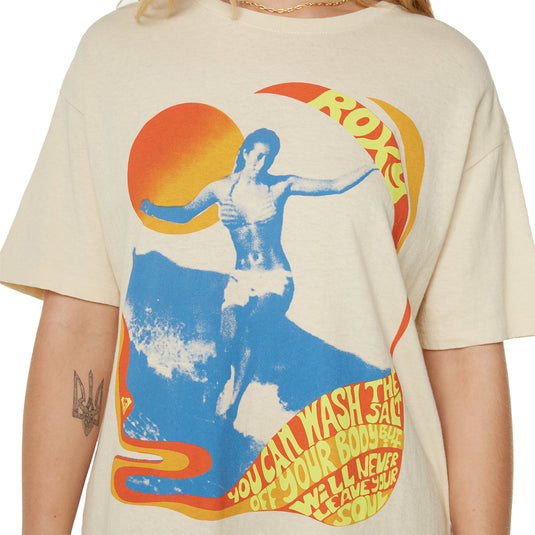 Roxy Women's Salt Soul GBFC T-Shirt 5
