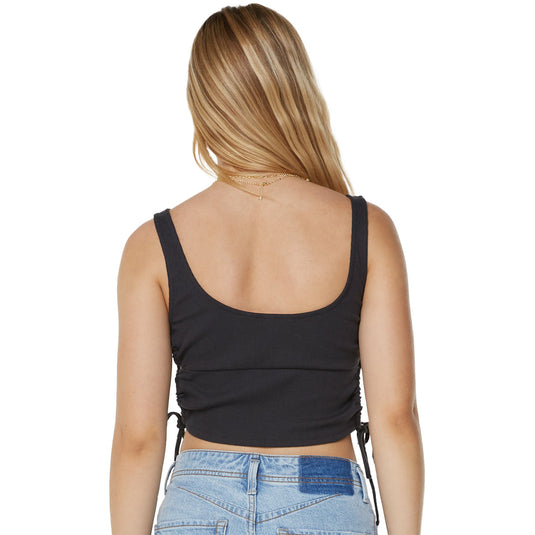 Roxy Women's Surf Stoked Crop Tank Top 2