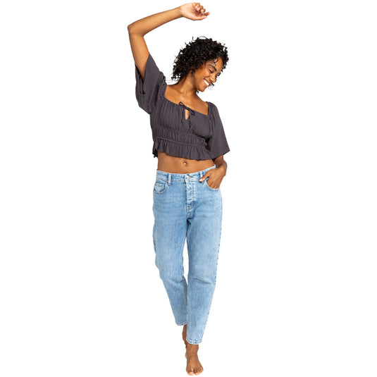 Roxy Women's Dawn Winds Crop Top 8