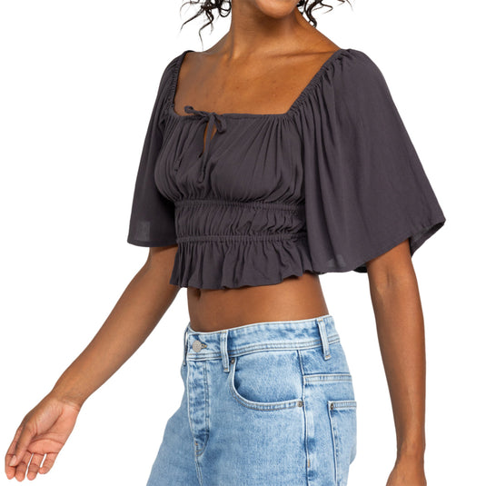 Roxy Women's Dawn Winds Crop Top 7