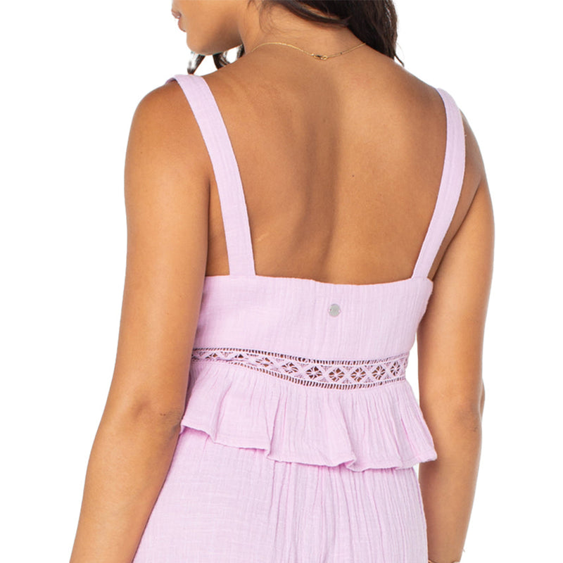 Load image into Gallery viewer, Roxy Women's Island Time Tank Crop Top 2

