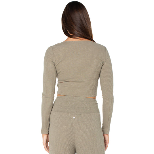 Roxy Women's Feelin Cozy Long Sleeve Top 2