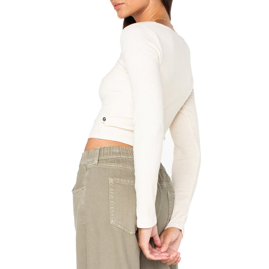 Roxy Women's Feelin Cozy Long Sleeve Top 9