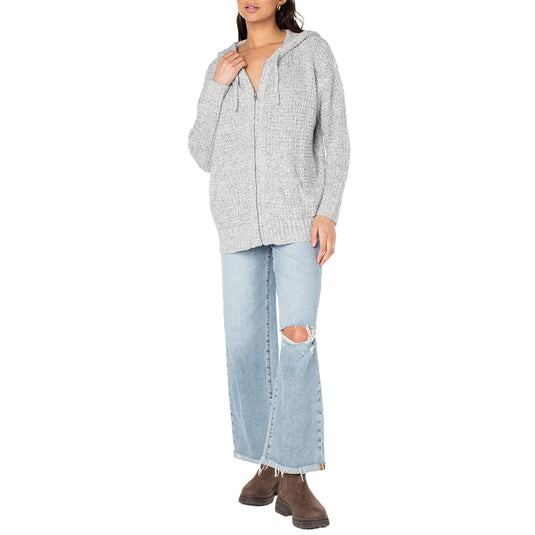 Roxy Women's Glassy Mornings Zip-Up Hoodie 5