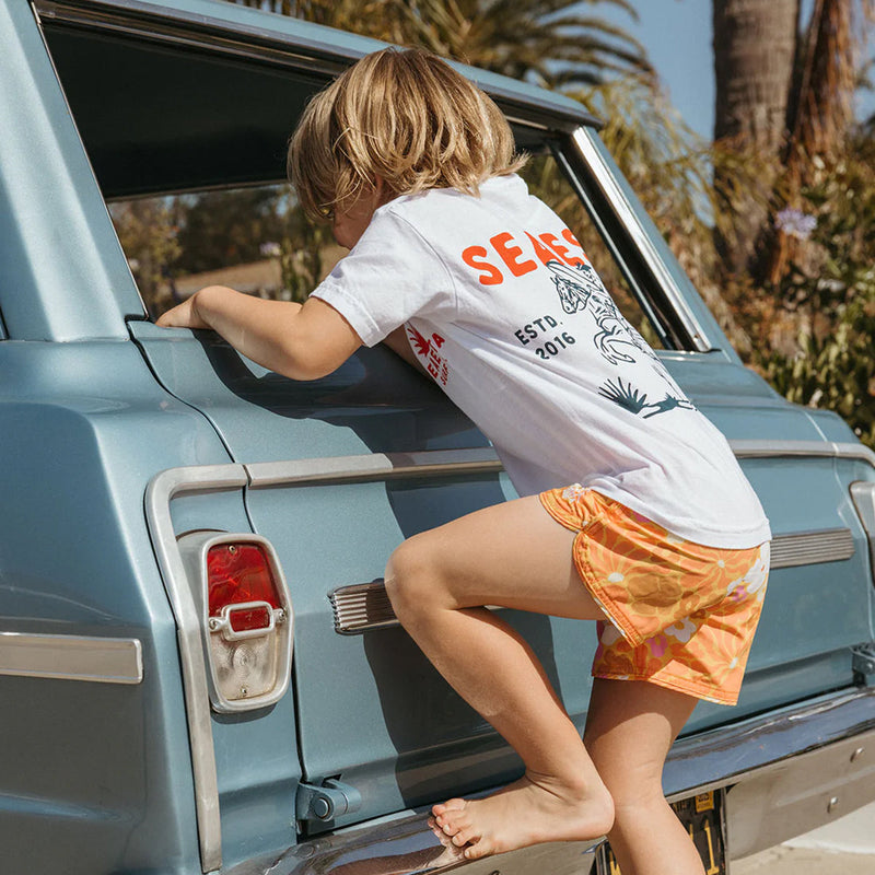 Load image into Gallery viewer, Seaesta Surf Youth Fleurs Boardshorts 6
