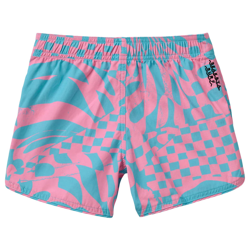 Load image into Gallery viewer, Seaesta Surf Youth Scallop Retro Flare Boardshorts 2
