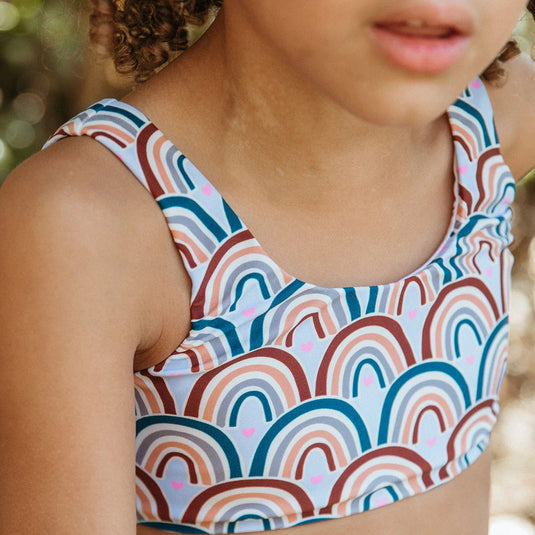 Seaesta Surf Youth Sea Arches Retro Two-Piece Swimsuit Set 3