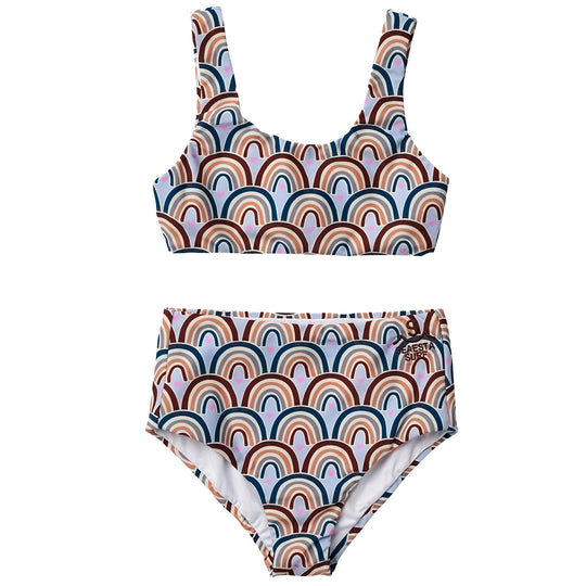 Seaesta Surf Youth Sea Arches Retro Two-Piece Swimsuit Set