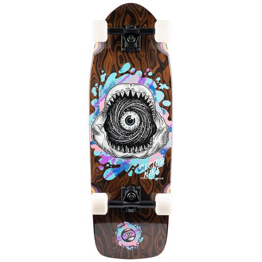 Sector 9 Fat Wave Fossil 30" Skateboard Complete 1