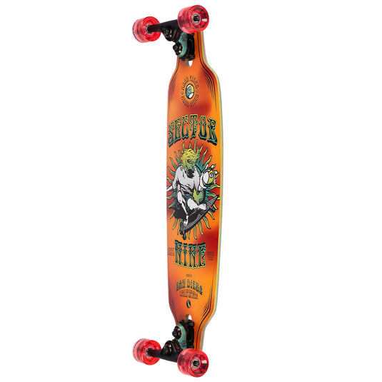 Sector 9 9er Mini Fractal 34" Skateboard Complete 3