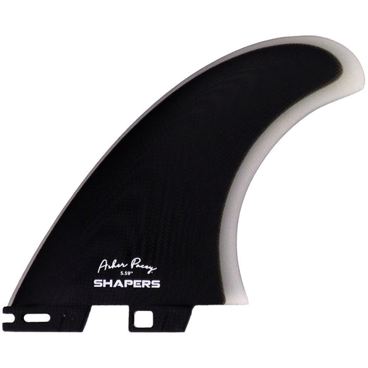 Shapers Asher Pacey Double Tab Twin + 1 Fin Set - 5.59" 1