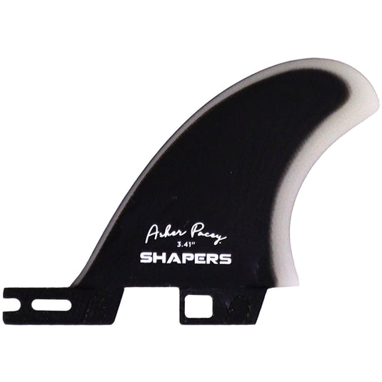 Shapers Asher Pacey Double Tab Twin + 1 Fin Set - 5.59" 4