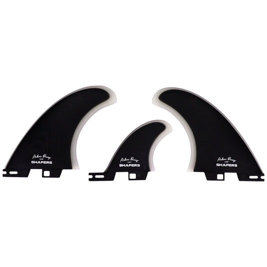 Shapers Asher Pacey Double Tab Twin + 1 Fin Set - 5.59" 2