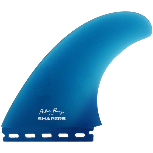Shapers Asher Pacey Single Tab Twin + 1 Fin Set - 5.59" 3
