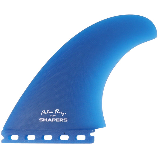 Shapers Asher Pacey Single Tab Twin + 1 Fin Set - 5.79" 3