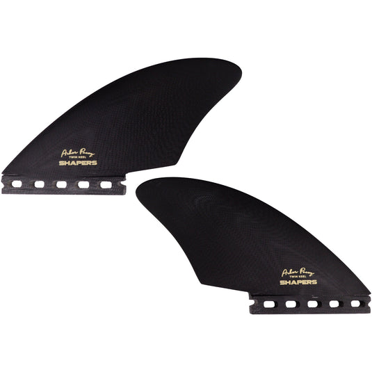 Shapers Asher Pacey Single Tab Keel Twin Fin Set - 5.40" 5