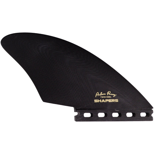 Shapers Asher Pacey Single Tab Keel Twin Fin Set - 5.40" 6