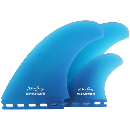 Shapers Asher Pacey Single Tab Twin + 1 Fin Set - 5.79" 2