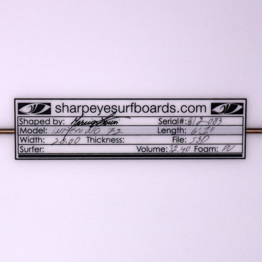 Sharp Eye Inferno 72 6'1 × 20 × 2 ⅝ Surfboard 4