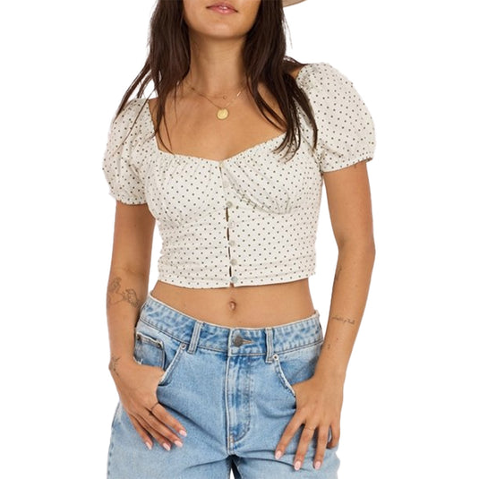 Sisstr Women's Sundazed Short Sleeve Crop Top 1