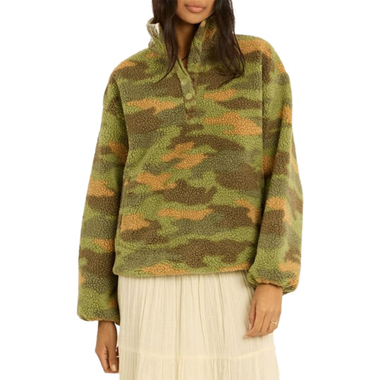 Sisstr Women's Lost At Sea Sherpa Pullover Fleece 4