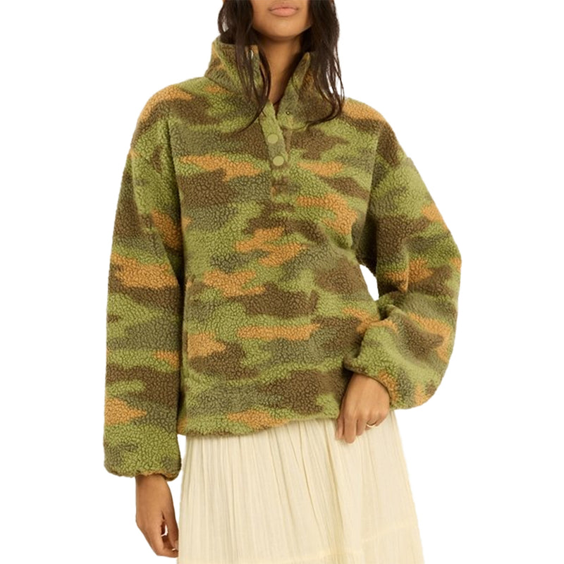 Load image into Gallery viewer, Sisstr Women's Lost At Sea Sherpa Pullover Fleece 5
