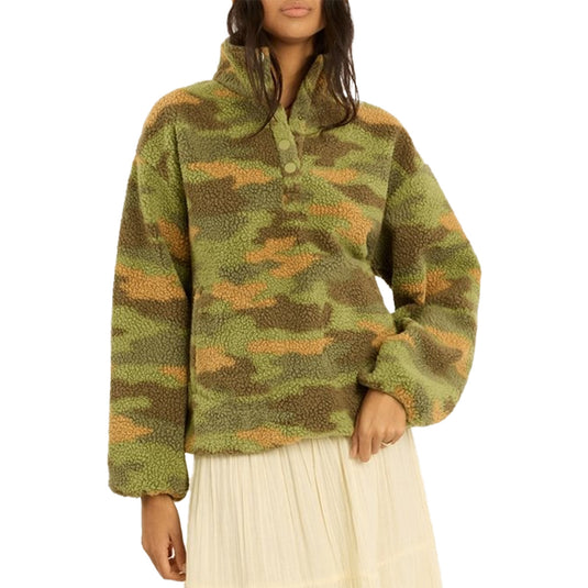 Sisstr Women's Lost At Sea Sherpa Pullover Fleece 5