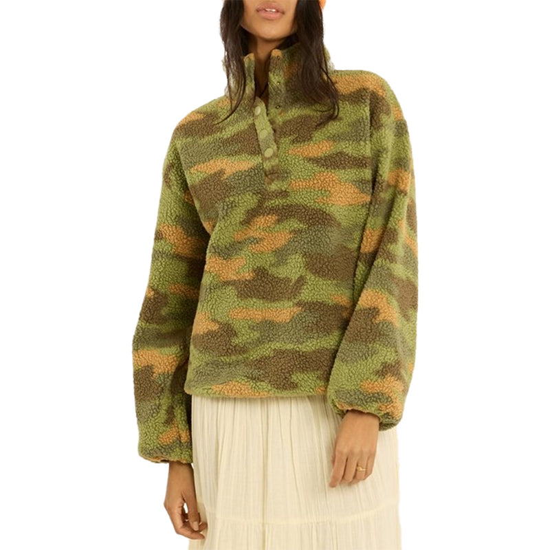 Load image into Gallery viewer, Sisstr Women's Lost At Sea Sherpa Pullover Fleece 1
