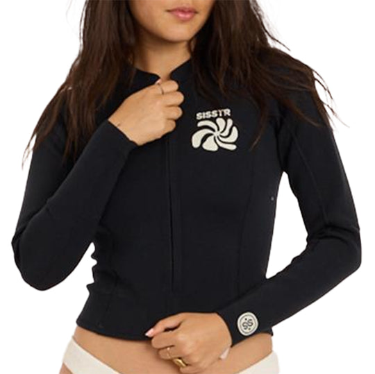 Sisstr Women's Summer Seas 2mm Front-Zip Long Sleeve Jacket