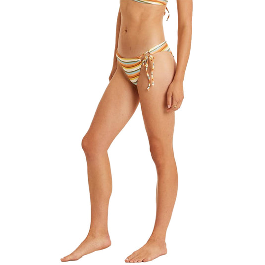 Sisstr Women's Line Up Rib Cheeky Bikini Bottoms 2