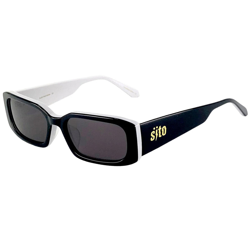 Load image into Gallery viewer, Sito Electro Vision Polarized Sunglasses - Black White/Iron Gray 1
