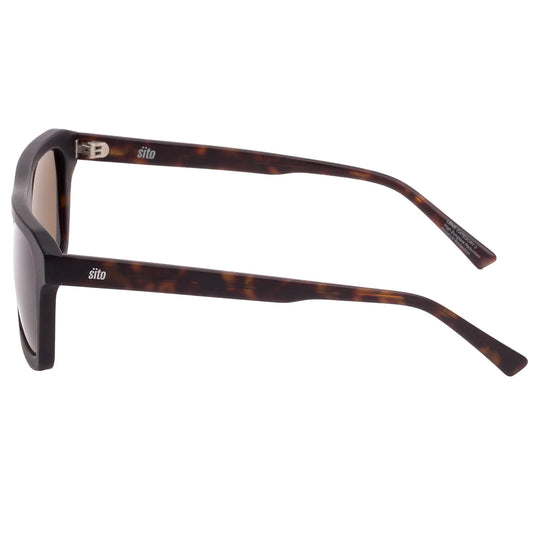 Sito GT Polarized Sunglasses - Matte Chestnut Tortoise/Brown 2