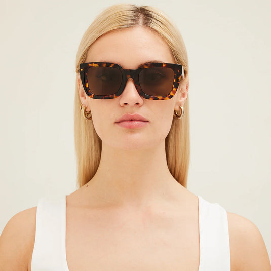 Sito Women's Harlow Polarized Sunglasses - Maple Tortoise/Brown 5