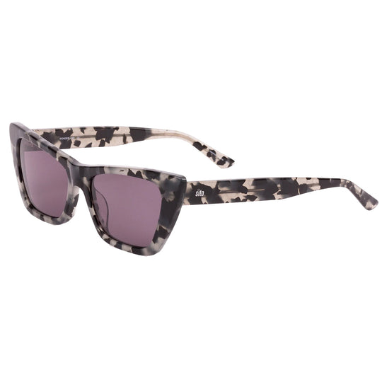 Sito Women's Wonderland Polarized Sunglasses - Black Tortoise/Iron Gray