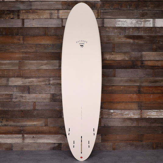 Skindog The OVA Thunderbolt Red 7'6 × 22 ¼ × 3 Surfboard - Silver 2