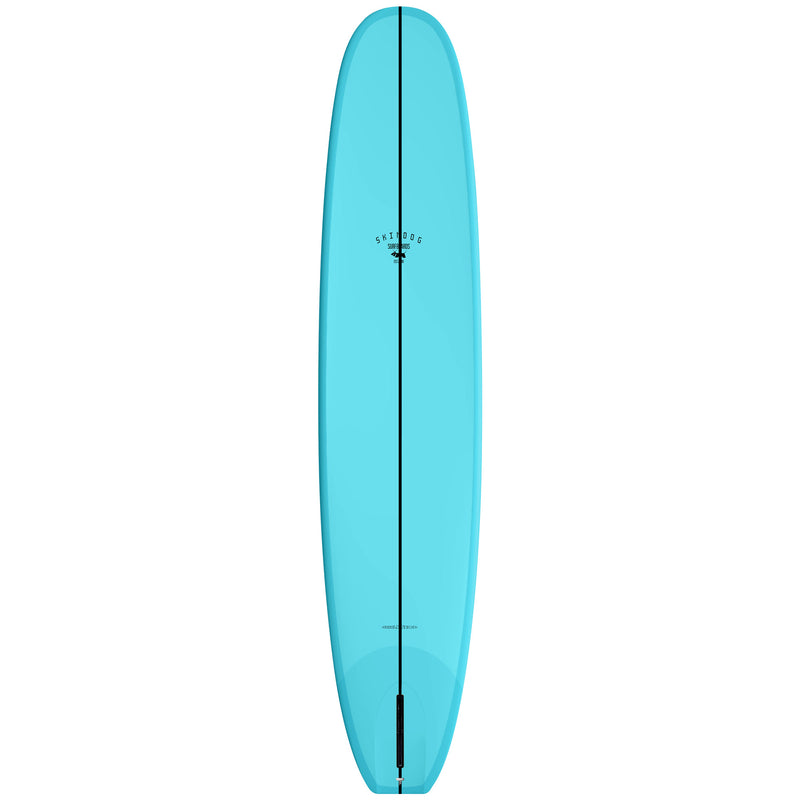 Load image into Gallery viewer, Skindog Dynamic Double Scoop Thunderbolt Silver Surfboard 6
