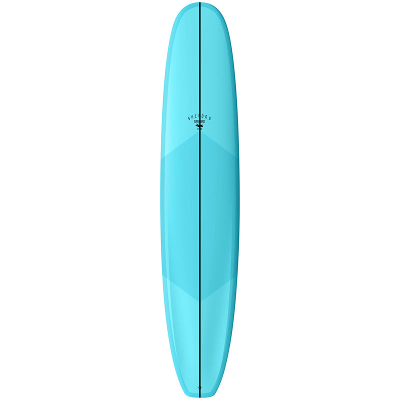 Load image into Gallery viewer, Skindog Dynamic Double Scoop Thunderbolt Silver Surfboard 5
