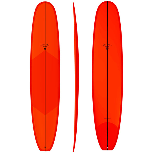 Skindog Dynamic Double Scoop Thunderbolt Silver Surfboard 4