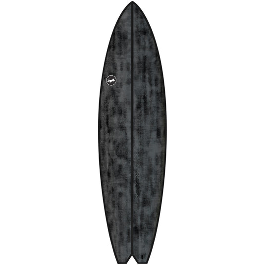 Skindog Hydroplane Thunderbolt Black Surfboard 1