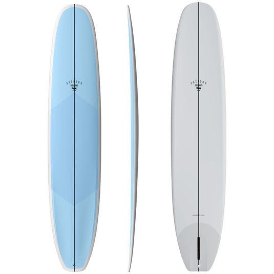 Skindog OG Double Scoop Thunderbolt Silver Surfboard 4