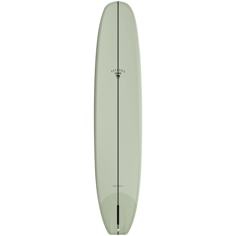 Load image into Gallery viewer, Skindog OG Double Scoop Thunderbolt Silver Surfboard 6
