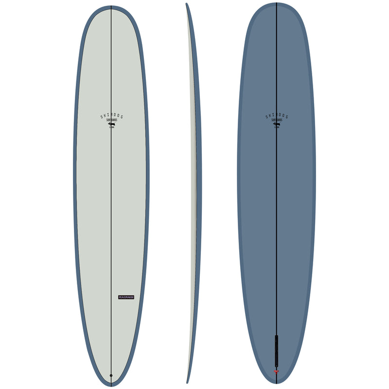 Load image into Gallery viewer, Skindog Peacemaker Thunderbolt Red Surfboard 4
