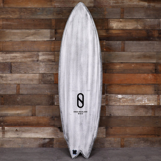 Slater Designs Great White Twin I-Bolic Volcanic 5'7 × 19 1/16 × 2 7/16 Surfboard 1