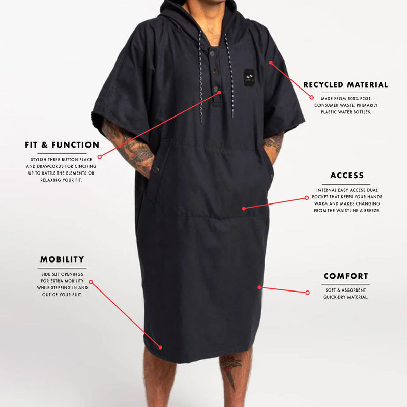 Load image into Gallery viewer, Slowtide Classical Joaquin Quick-Dry Hooded Changing Poncho 9
