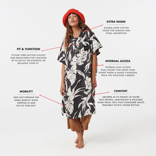 Slowtide Hauke Quick-Dry Hooded Changing Poncho 7